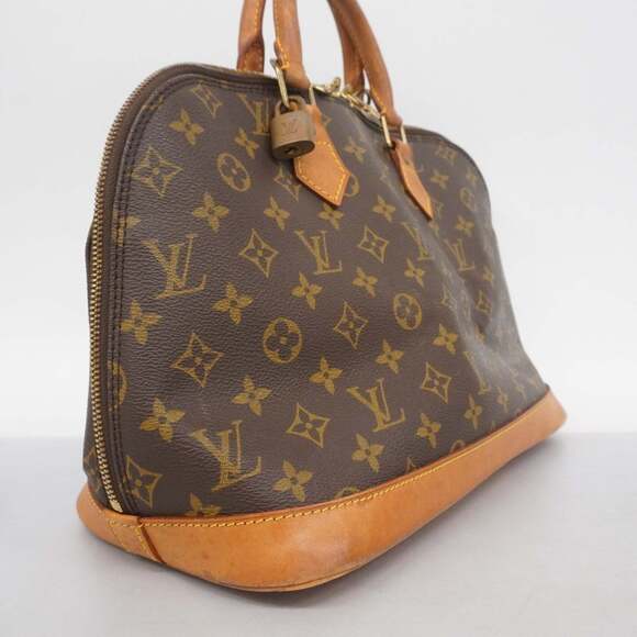 LOUIS VUITTON Brown Monogram Alma Bag - Picture 2 of 14